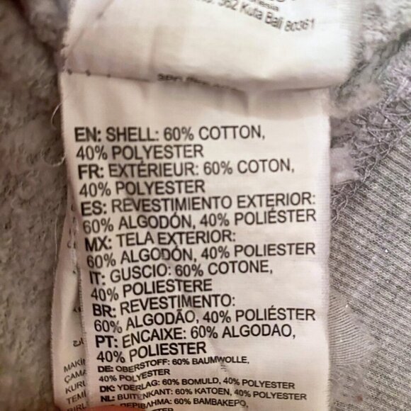 DC Shoes Cozy Gray Zip-Up Hoodie – Size M 🔥 - Picture 10 of 10